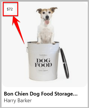 product rich pins on pinterest feed