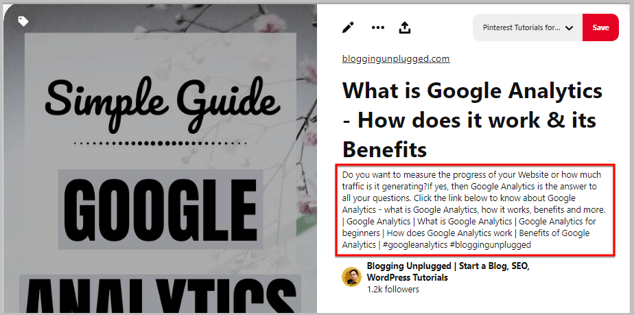 regular article pin