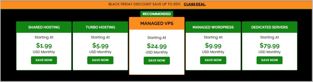 A2 Hosting Black Friday 2023 Deals