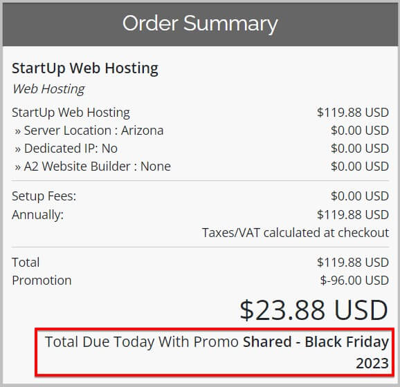A2 Hosting Black Friday 2023 discount code