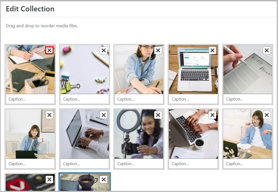 How to EDIT Image Collection in Kadence AI 19 Option to remove images from Kadence AI collection