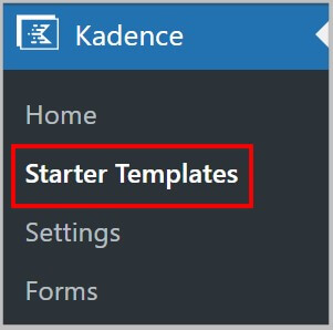 How to EDIT Image Collection in Kadence AI 9 Starter Templates option under Kadence in WordPress dashboard