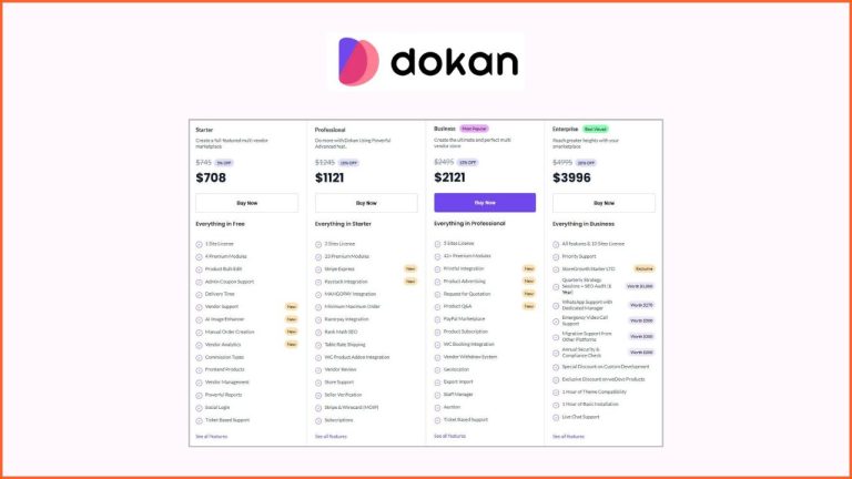 Dokan Multivendor Discount Code 2026- 20% OFF