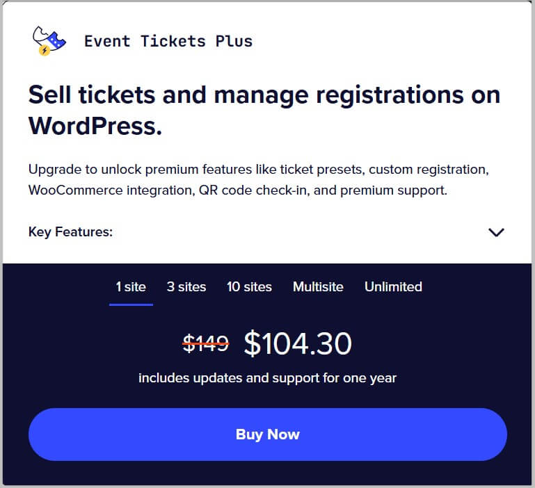 Events Tickets Black Friday pricing