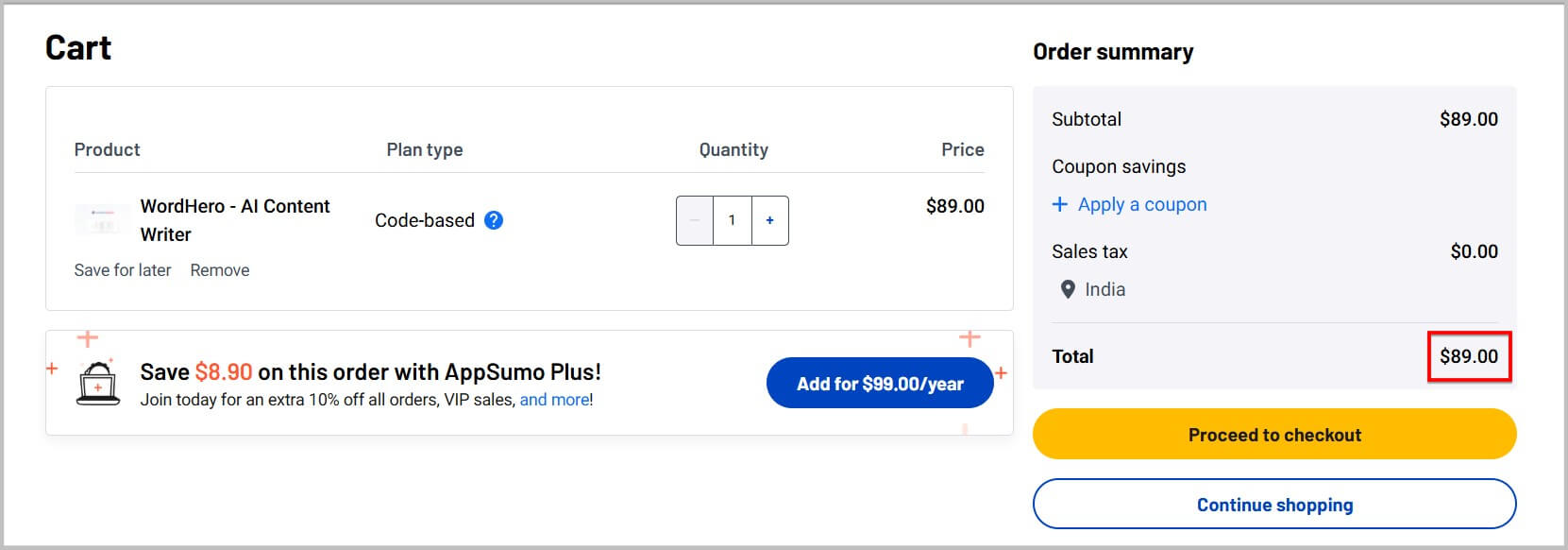 Claim WordHero lifetime deal