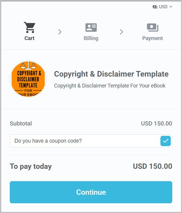 Copyright Disclaimer by Amira Law
