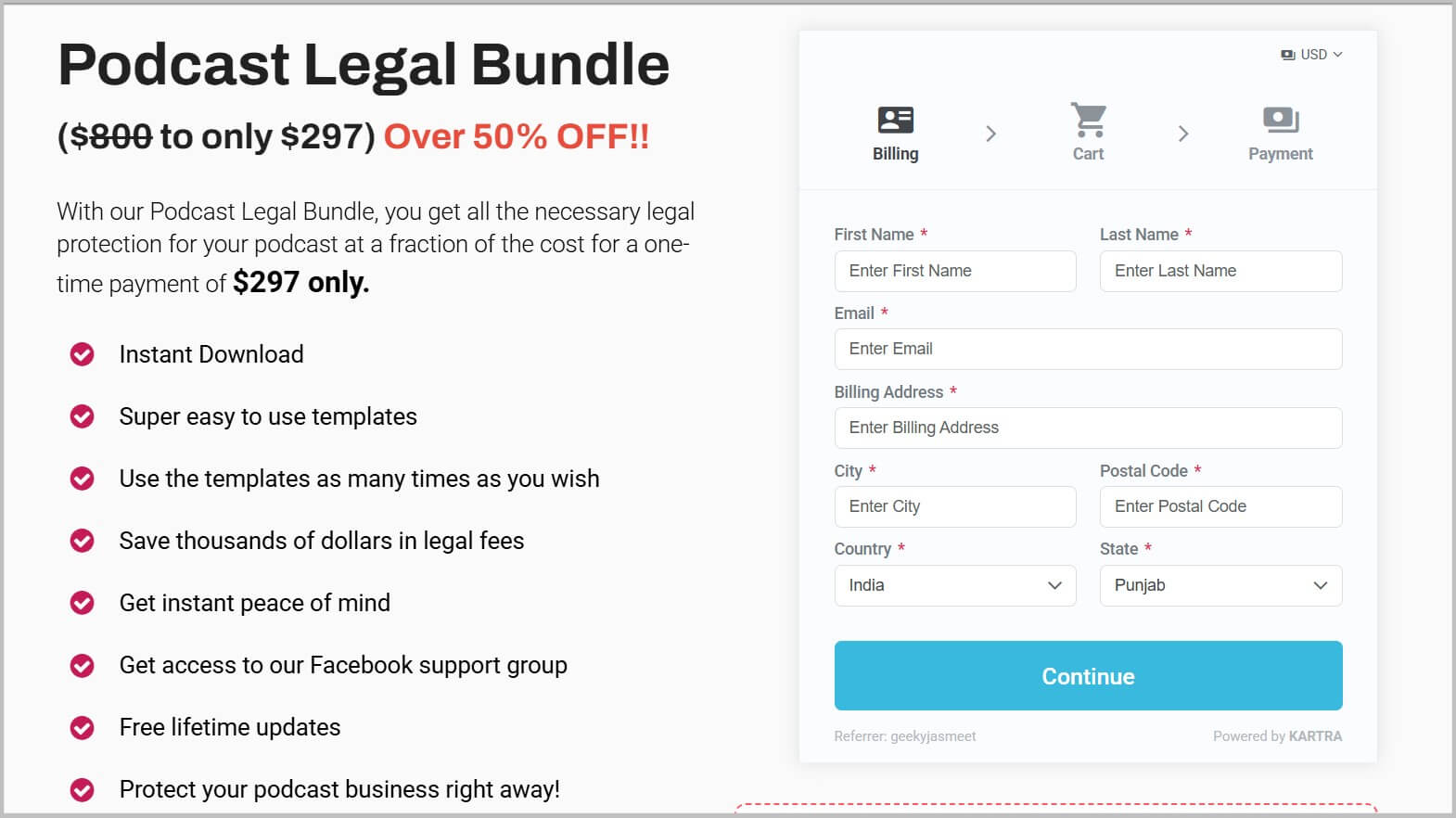 Legal bundle for Podcast by Amira Law