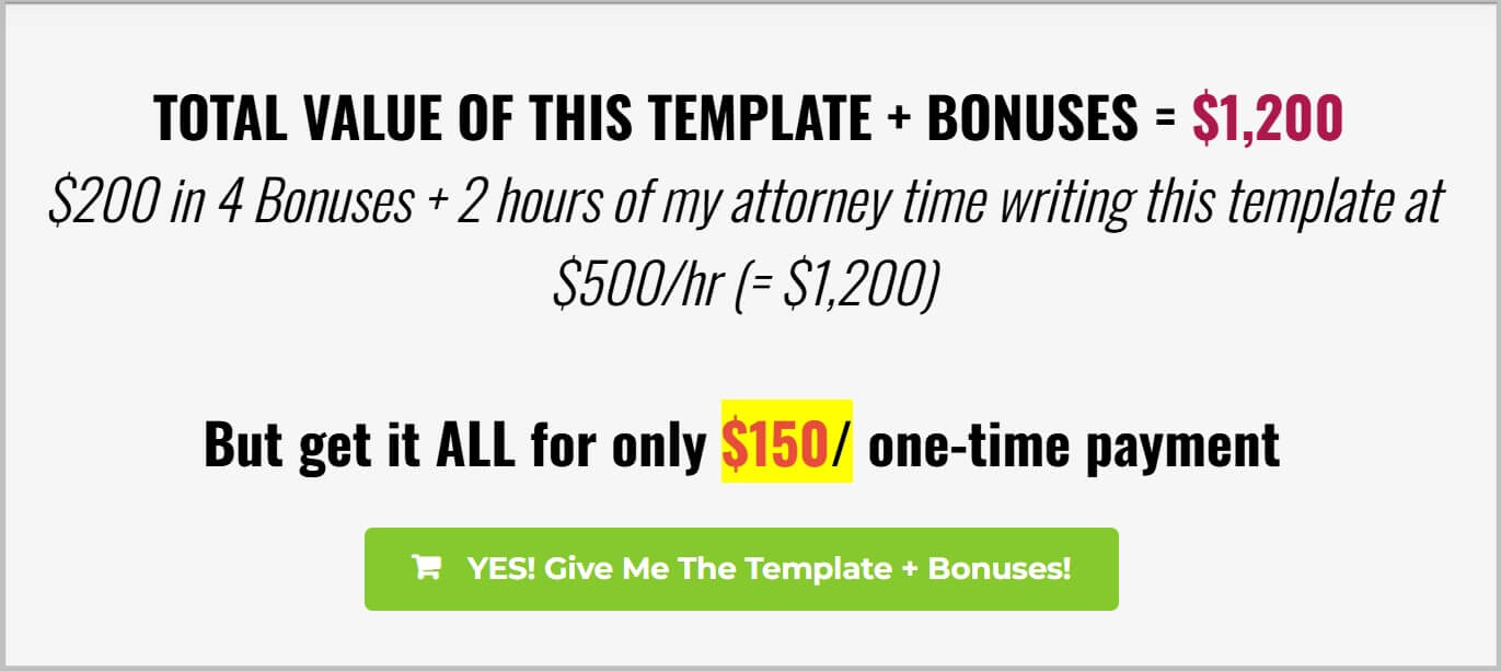 Speaker Agreement by Amira Law