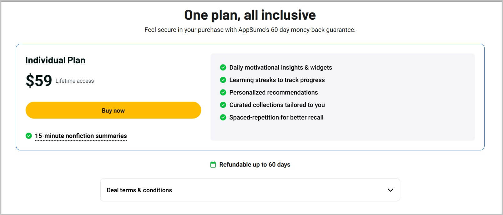 Headway lifetime pricing and plans
