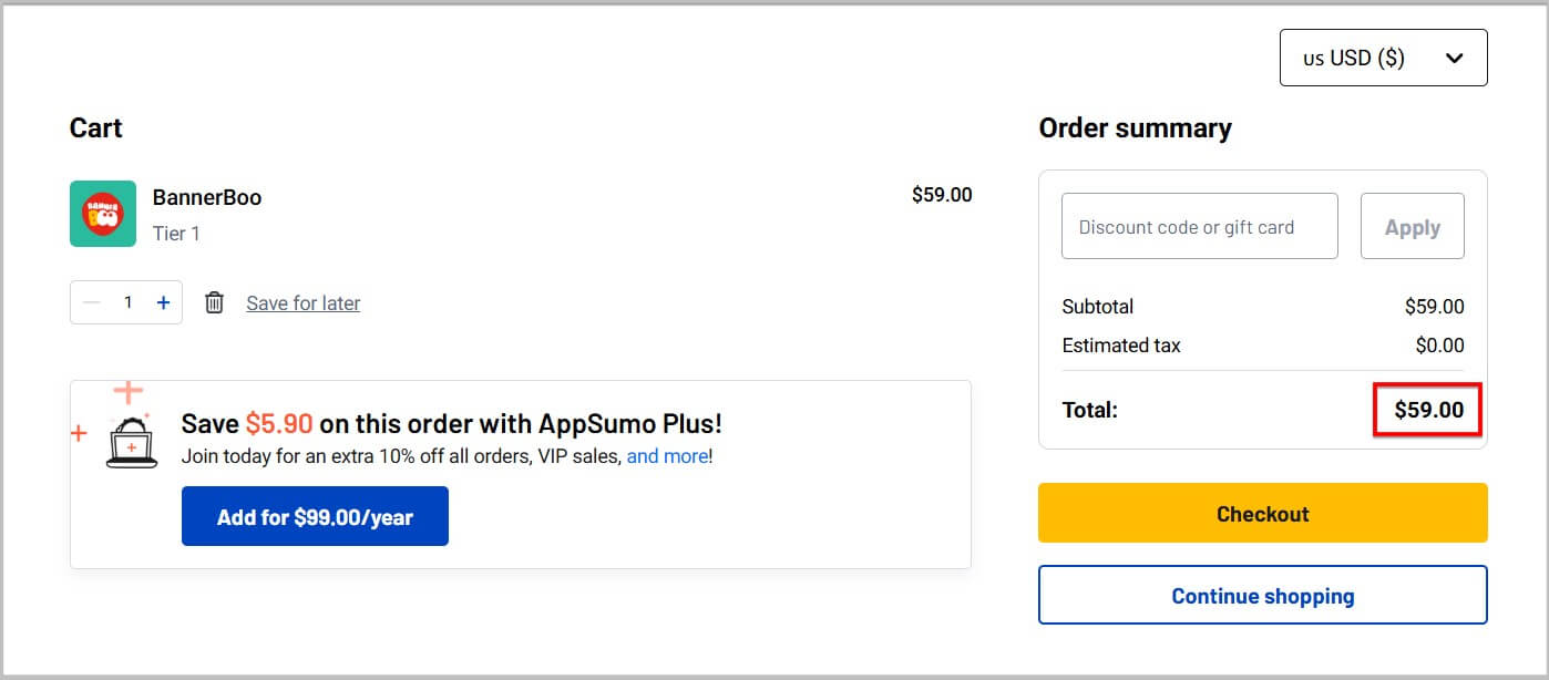 Buy BannerBoo lifetime subscription from Appsumo
