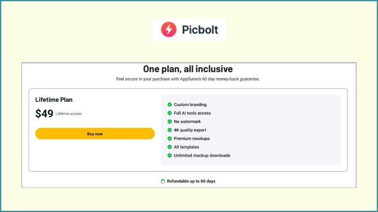 Picbolt Lifetime Deal 2026- 75% Discount