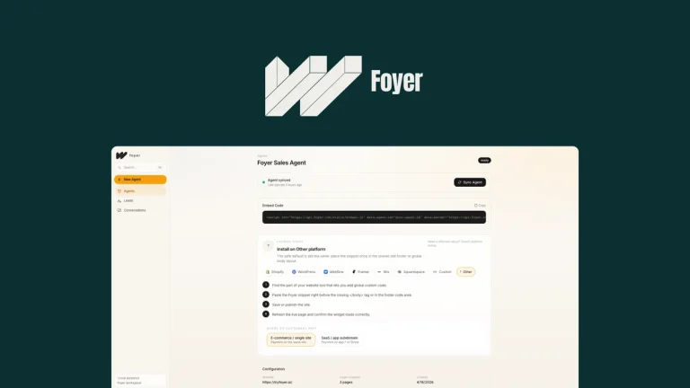 Foyer Lifetime Deal 2026- 94% Discount